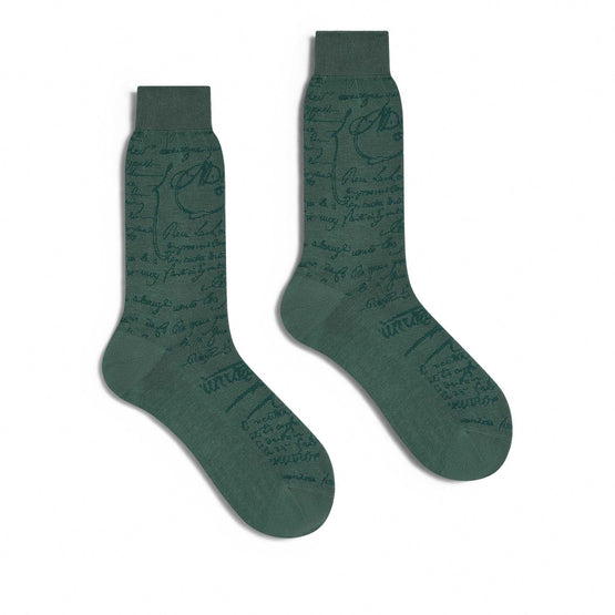 Men K0029 Cogy H01 Socks - Petrol Green.