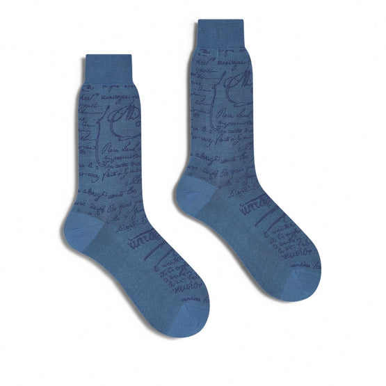 Men K0029 Cogy N21 Socks - Methyl Blue