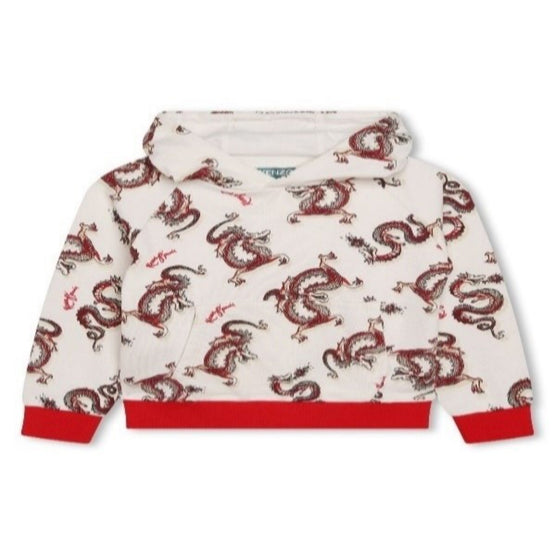 Kids Sweat A Capuche - Cream