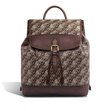 Men Sac_A_Dos Toile Marbeuf + Vn Maduro - Dark Brown + Maduro