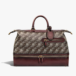 Men Viaggio Toile Marbeuf + Vn Mad - Dark Brown + Maduro
