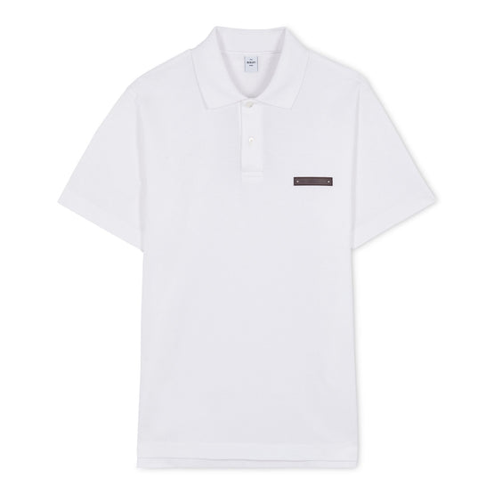 Men R23Jps57 Cakw A09 Polo - Cotton White