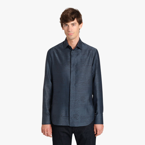 Men R24Htl85 Sbgp 672 Shirt - Washed Indigo