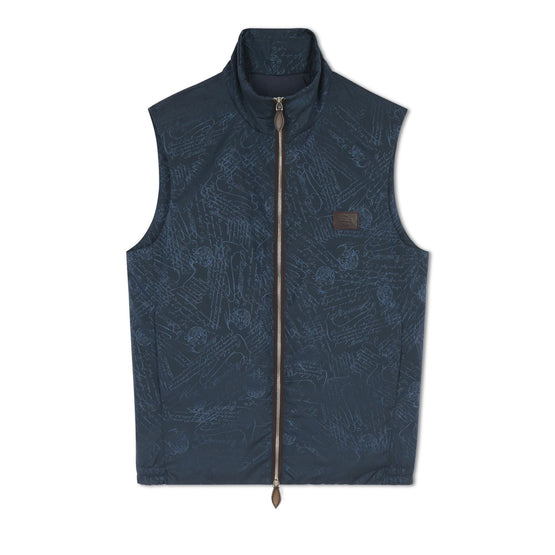 Men R24Ogl19 Pagb 672 Gilet - Washed Indigo