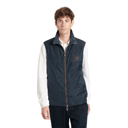 Men R24Ogl19 Pagb 672 Gilet - Washed Indigo