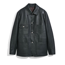Men R25Lfl21 Kakn H30 Leather - Deep Green