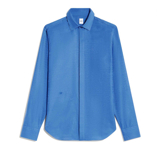 Men R26Htl85 Sbgp 17N Shirt - Blue Hawai