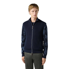 Men R26Kbu03 Ysad N40 Knitwear - Cold Night Blue