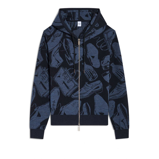 Men R26Kzl19 Ywdo N40 Knitwear - Cold Night Blue