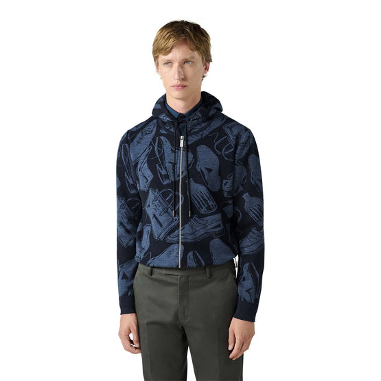 Men R26Kzl19 Ywdo N40 Knitwear - Cold Night Blue