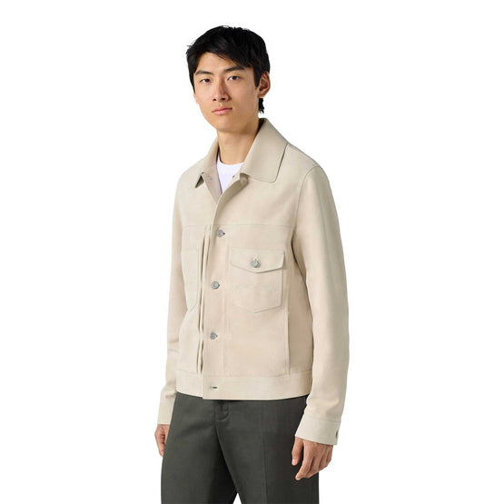 Men R26Lbl141 Kajt D45 Leather - Fawn Beige
