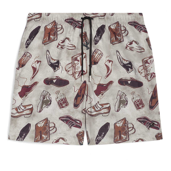 Men R26Mau03 Pagr F72 Swimsuit - Iconic Summer Brown