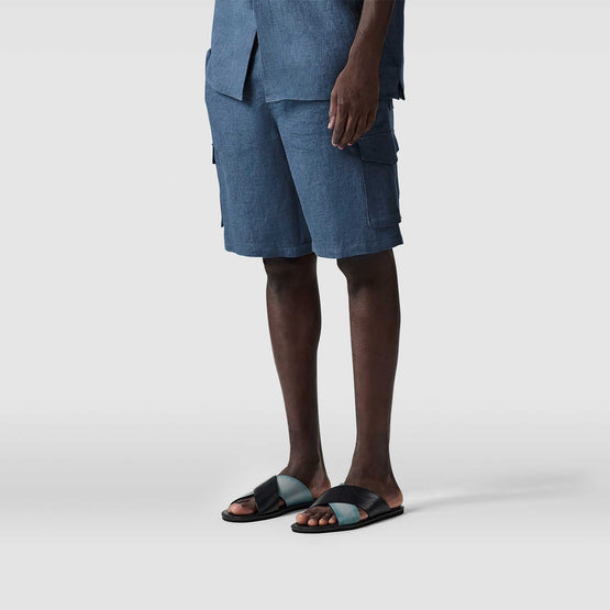 Men R26Tbu34 Ladj 21N Bermuda - Bleu De Smalt