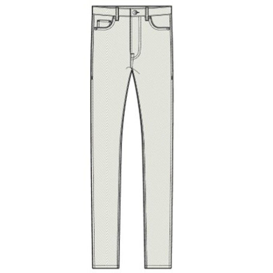 Men R26Tdu44 Cohs A20 Denim - Ivory