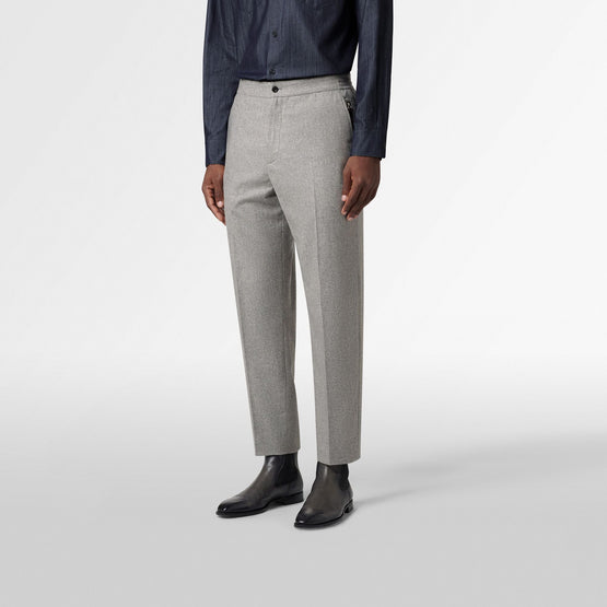 Men R27Ttu77 Wdbp 705 Trousers - Light Grey Melange