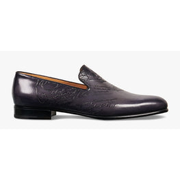 Men S4160 Vn Scritto Nero Grigio G Fit - Nero Grigio