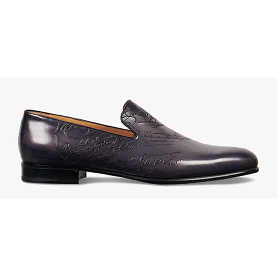 Men S4160 Vn Scritto Nero Grigio G Fit - Nero Grigio