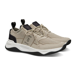 Men S4918 Knit Sand + Vn Nero Gr - Sand