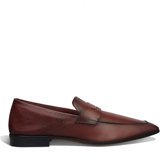 Men S4924 Kangaroo Scritto Mattone - Mattone
