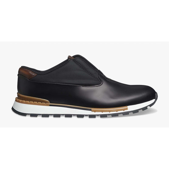 Men S4970 Glazed Calf Black - Black