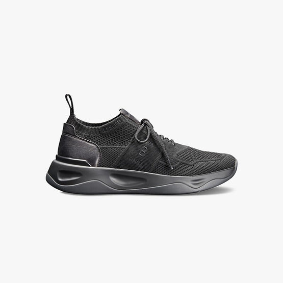 Men S5046 Knit + Lagoon Jet Black - Jet Black