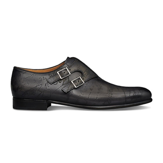 Men S5444 Vn Scritto Nero Grigio - Nero Grigio