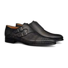 Men S5444 Vn Scritto Nero Grigio - Nero Grigio