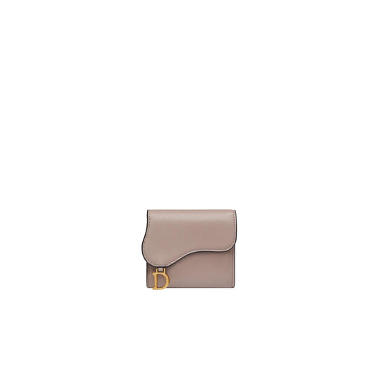 Women's Saddle Medium Wallet Goatskin