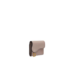Women's Saddle Medium Wallet Goatskin