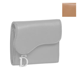 Women's Saddle Medium Wallet Goatskin