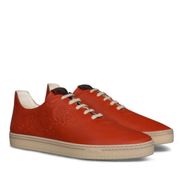 Men S5710 Cervo Scritto Terracotta - Terracotta