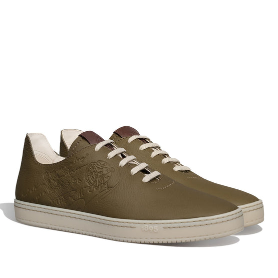 Men S5710 Cervo Scritto Kaki - Kaki