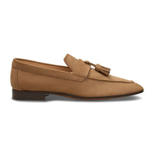 Men S5852 Nubuck Tassels Light Brown - Light Brown