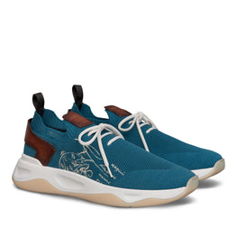 Men S6011 Knit + Lagoon+ Scr Embroid Aveiro - Aveiro