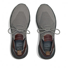 Men S6011 Knit+Lagoon + Scr Embroidery Grey - Grey