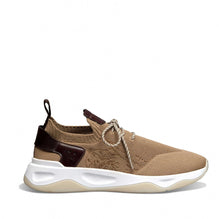 Men S6011 Knit+Lagoon + Scr Embroidery Beige - Beige
