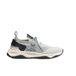 Men S6011 Knit Scritto + Lag Light Grey - Light Grey
