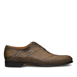 Men S6015 Venezia Scritto Olive - Olive