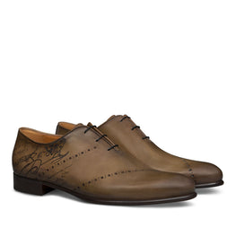 Men S6015 Venezia Scritto Olive - Olive