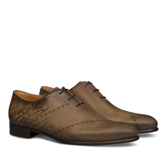 Men S6015 Venezia Scritto Olive - Olive