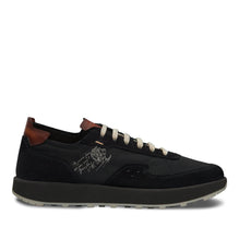 Men S6034 Camoscio + Nylon Scritto + Vn Blac - Black