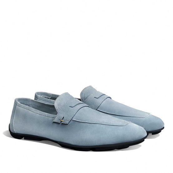 Men S6037 Camoscio Stone Denim - Stone Denim