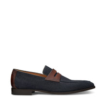 Men S6071 Denim + Venezia Navy Blu - Navy Blu