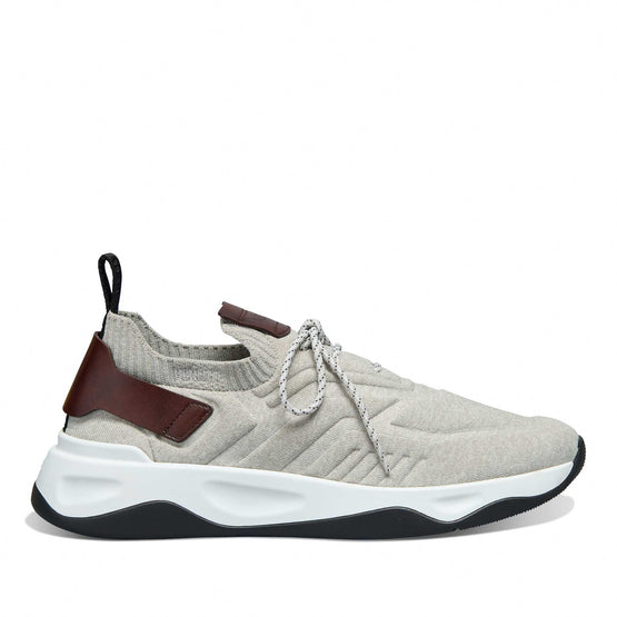 Men S6132 Knit+Lagoon Light Grey - Light Grey