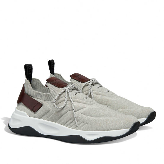 Men S6132 Knit+Lagoon Light Grey - Light Grey