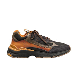 Men S6165 Suede+Calf+Nylon Meteorite Brown - Meteorite Brown