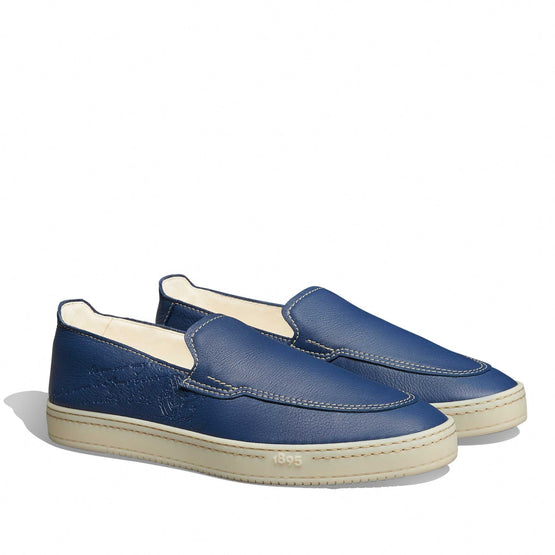 Men S6180 Cervo Scritto Blu Shadow - Blu Shadow