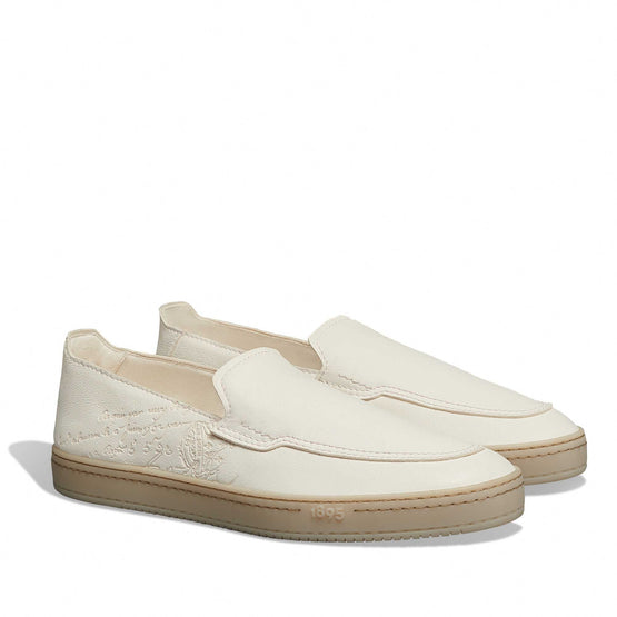 Men S6180 Cervo Scritto Off-White - Off White