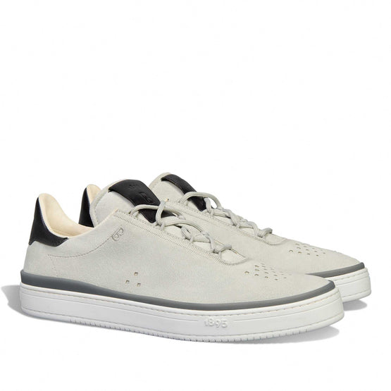 Men S6186 Suedine Fabric + Lagoon Light Grey - Light Grey