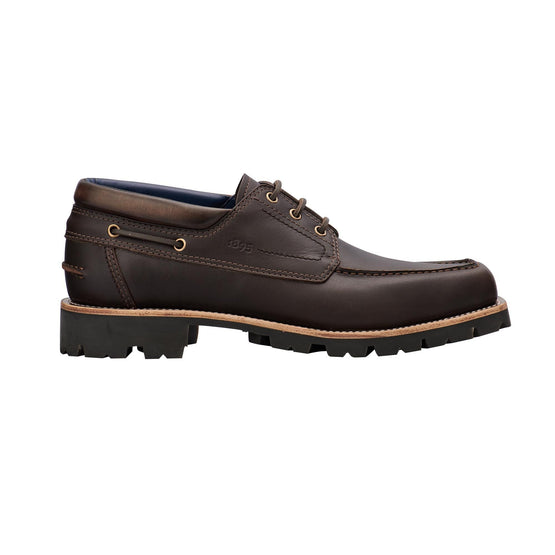 Men S6297 Calf Dark Brown - Dark Brown